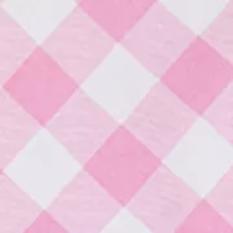 Baby Girls Gingham Tank and Shorts Set