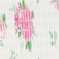 Baby Girls Sleeveless Printed Floral Dress