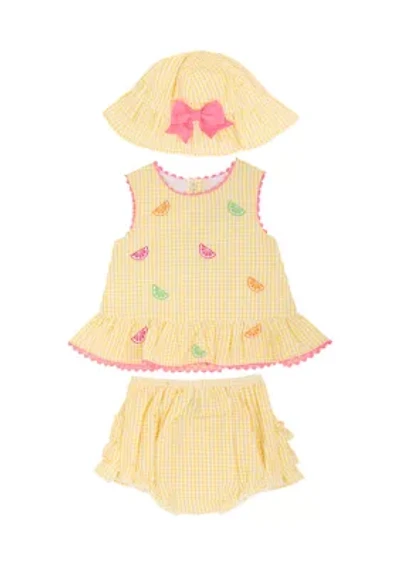 Baby Girls Lemon Dress Set