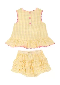 Baby Girls Lemon Dress Set