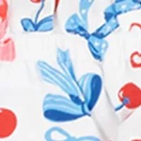 Baby Girls Americana Shirts and Shorts Set