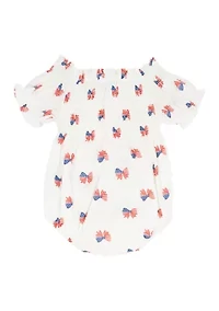 Baby Girls Americana Bubble Set