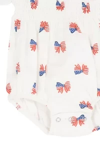 Baby Girls Americana Bubble Set
