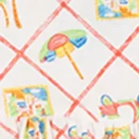 Baby Girls Check Print and Summer Dress Set