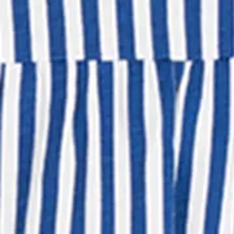 Baby Girls Striped and Bow Print Dress Set