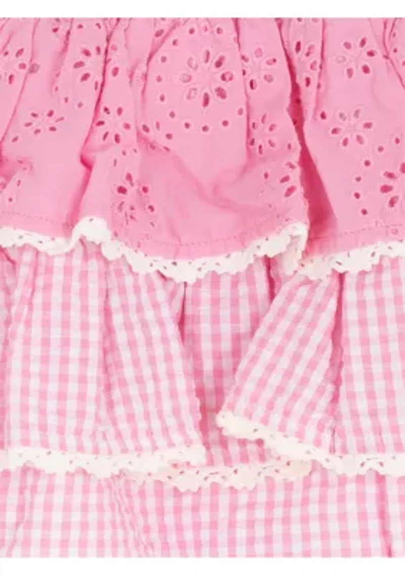 Baby Girls Gingham Bubble Dress