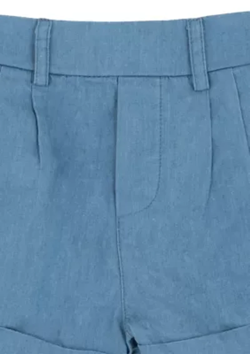 Baby Girls Animal Shorts Set