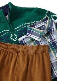 Boys 4-7 Printed Set