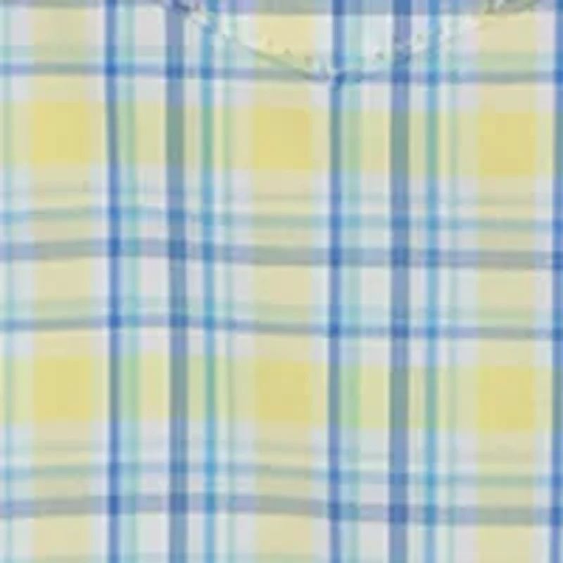 Baby Boys Short Sleeve Andover Plaid Shirt and Shorts Set