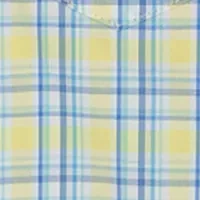 Baby Boys Short Sleeve Andover Plaid Shirt and Shorts Set