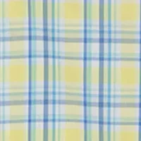 Toddler Boys Short Sleeve Andover Plaid Shirt and Shorts Set
