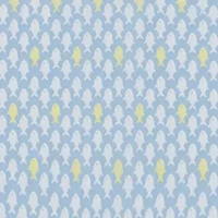 Baby Boys Short Sleeve Fish Print Performance Polo Shirt and Shorts Set