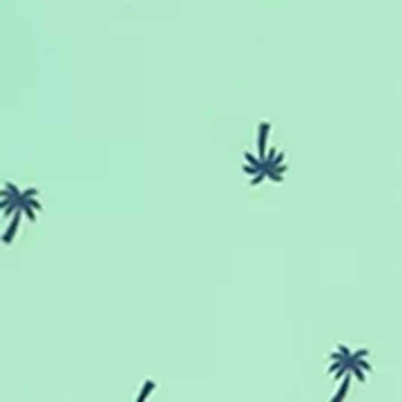 Toddler Boys Palm Tree Polo Shirt and Shorts Set