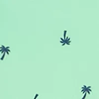 Toddler Boys Palm Tree Polo Shirt and Shorts Set