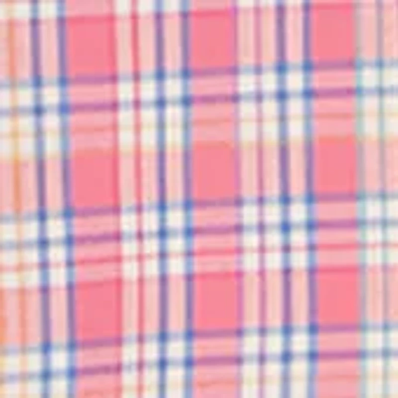 Toddler Boys 2 Piece Short Sleeve Brewster Plaid Woven Twill Set