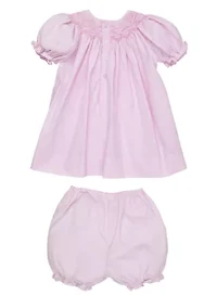 Baby Girls Smocked Gingham Dress