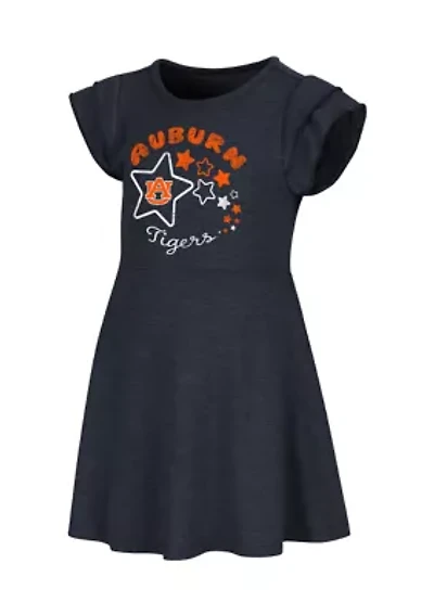 Toddler Girls NCAA Auburn Tigers Distressed Graphic Dress