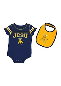 Baby Boys HBCU Johnson C Smith The Golden Bull Bodysuit and Bib Set