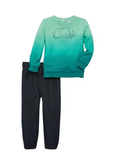 Baby Boys 2-Piece Elephant Set