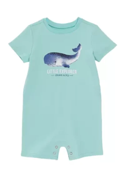 Baby Boys Knit Romper