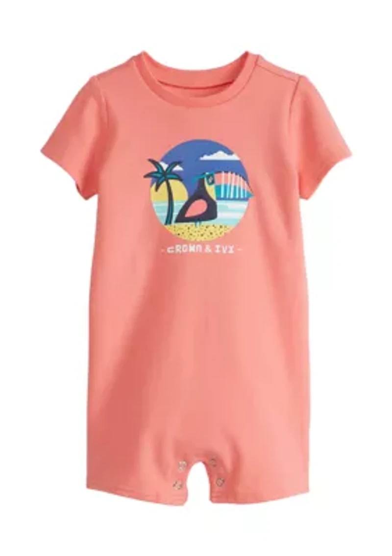 Baby Boys Knit Romper