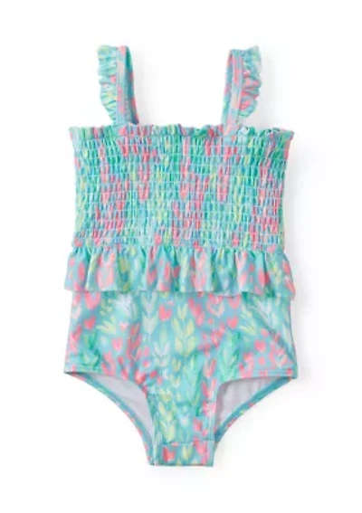 Baby Girls Ruffle One Piece Swimsuit