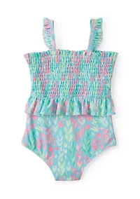 Baby Girls Ruffle One Piece Swimsuit