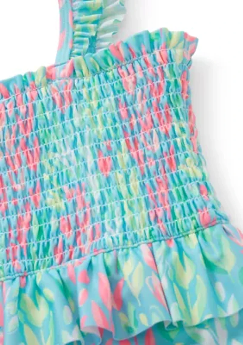 Baby Girls Ruffle One Piece Swimsuit