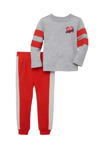 Toddler Boys Color Block Set