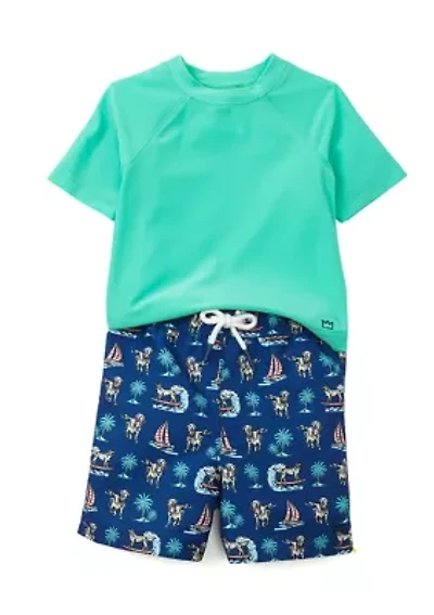 Baby Boys Rashguard Set