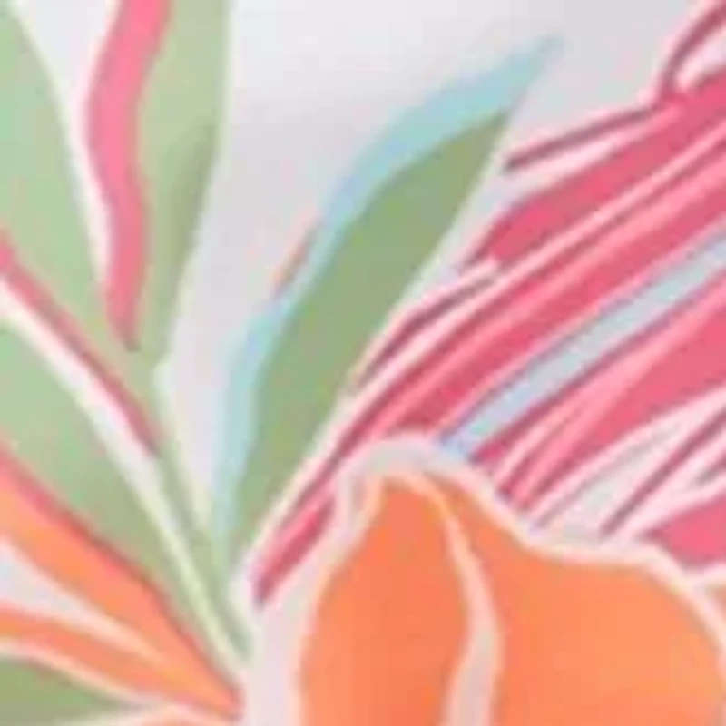 Toddler Girls Tropical Printed One Piece Swimsuit