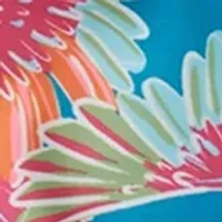 Toddler Girls Parrot Printed Swim Rashguard
