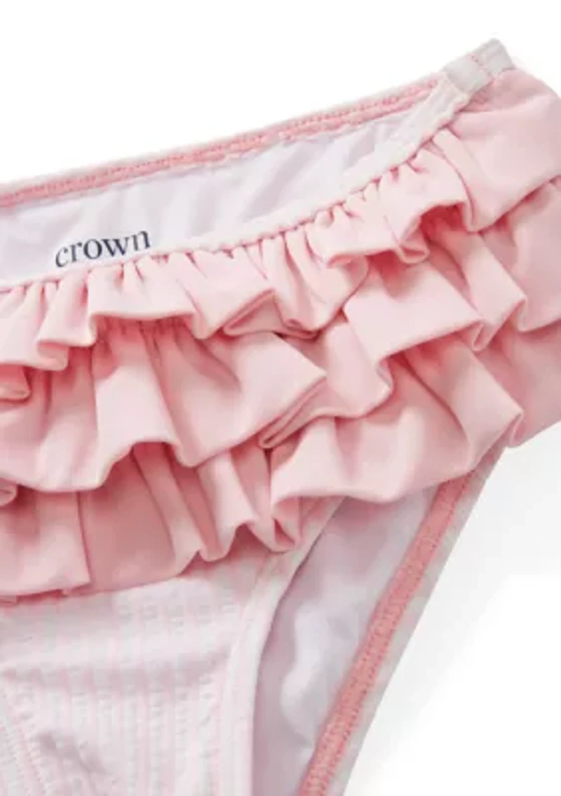 Toddler Girls Rash Guard 2 Piece Set