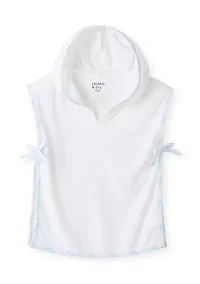 Toddler Girls Seersucker Trim Cover Up