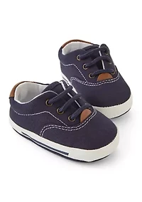 Baby Boys Navy Canvas Sneakers