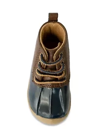 Toddler Navy Duck Boots