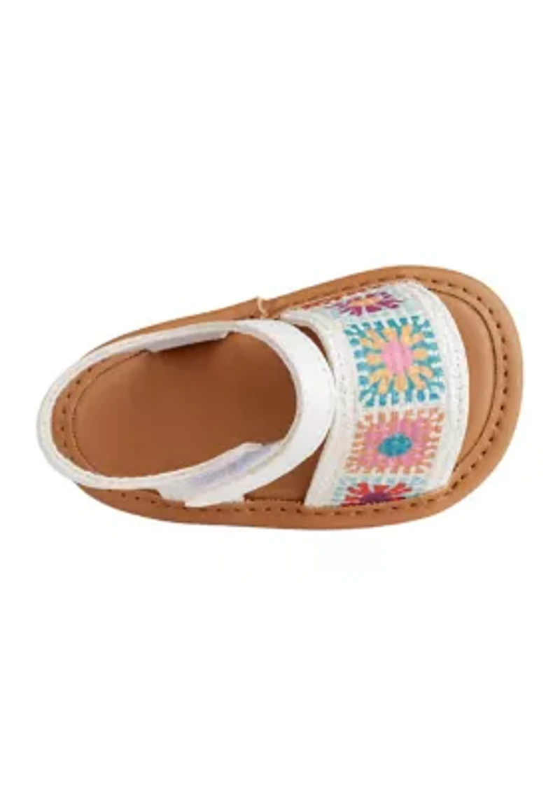 Baby Girls Delilah Crochet Sandals