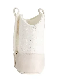 Baby Girls Miss Ivory Glitter Boots