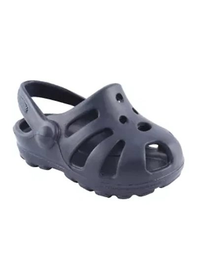Toddler Girls Sunny Navy Clogs