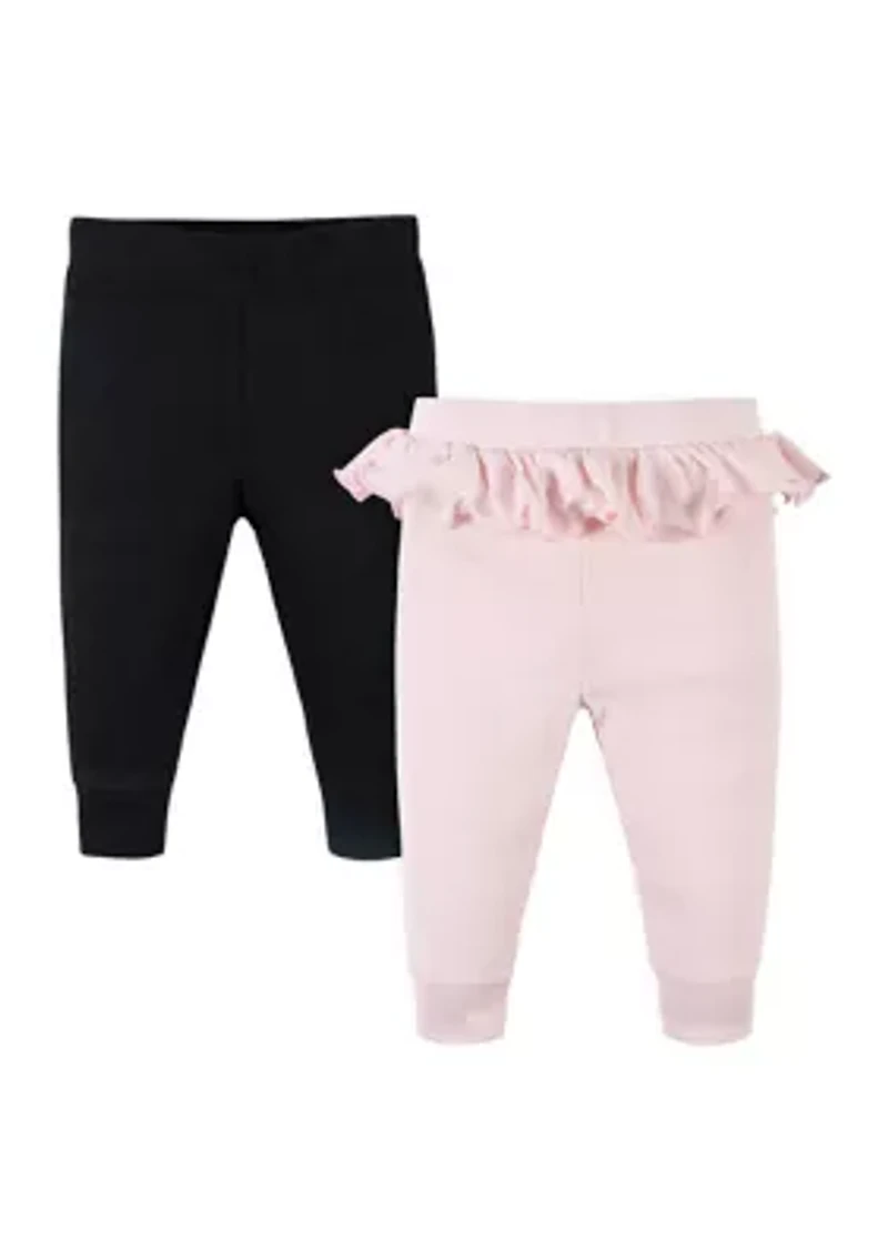 Baby Girls 2 Pack Leopard Pants