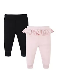 Baby Girls 2 Pack Leopard Pants