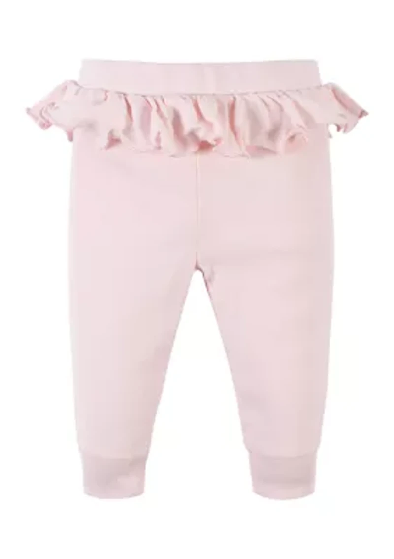 Baby Girls 2 Pack Leopard Pants