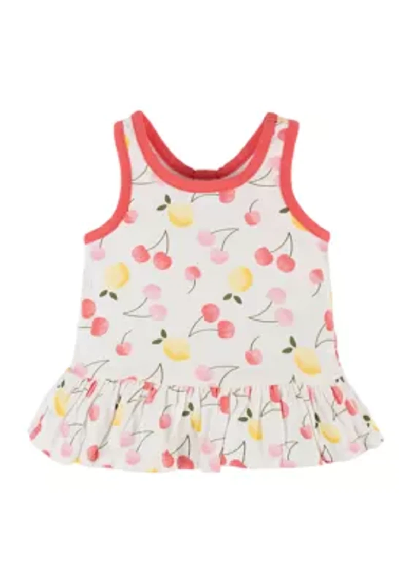 Baby Girls Pink Floral Set