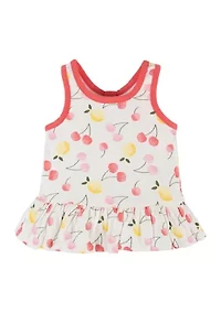Baby Girls Pink Floral Set
