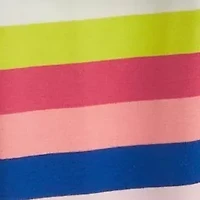 Baby Girls Striped Ruffle Set