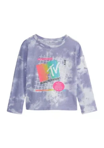 Toddler Girls Long Sleeve Graphic T-Shirt