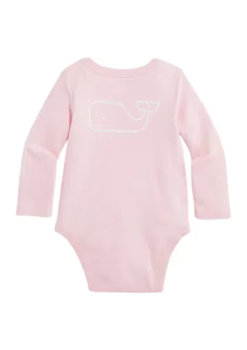 Baby Boys Whale Graphic Bodysuit