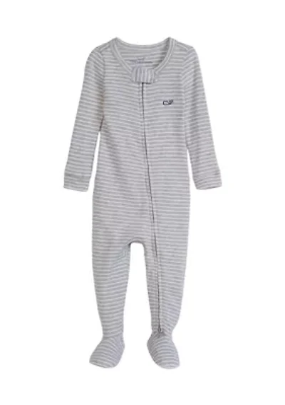 Baby Whale Printed Footie