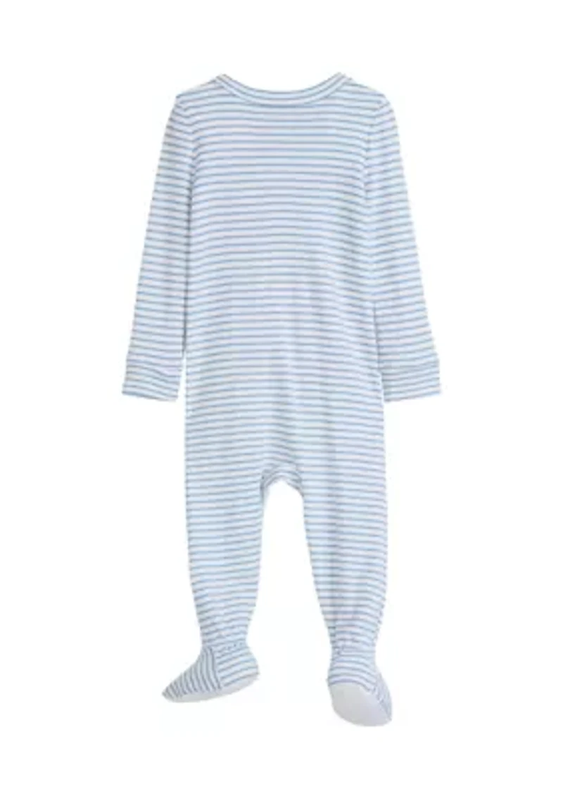 Baby Whale Printed Footie