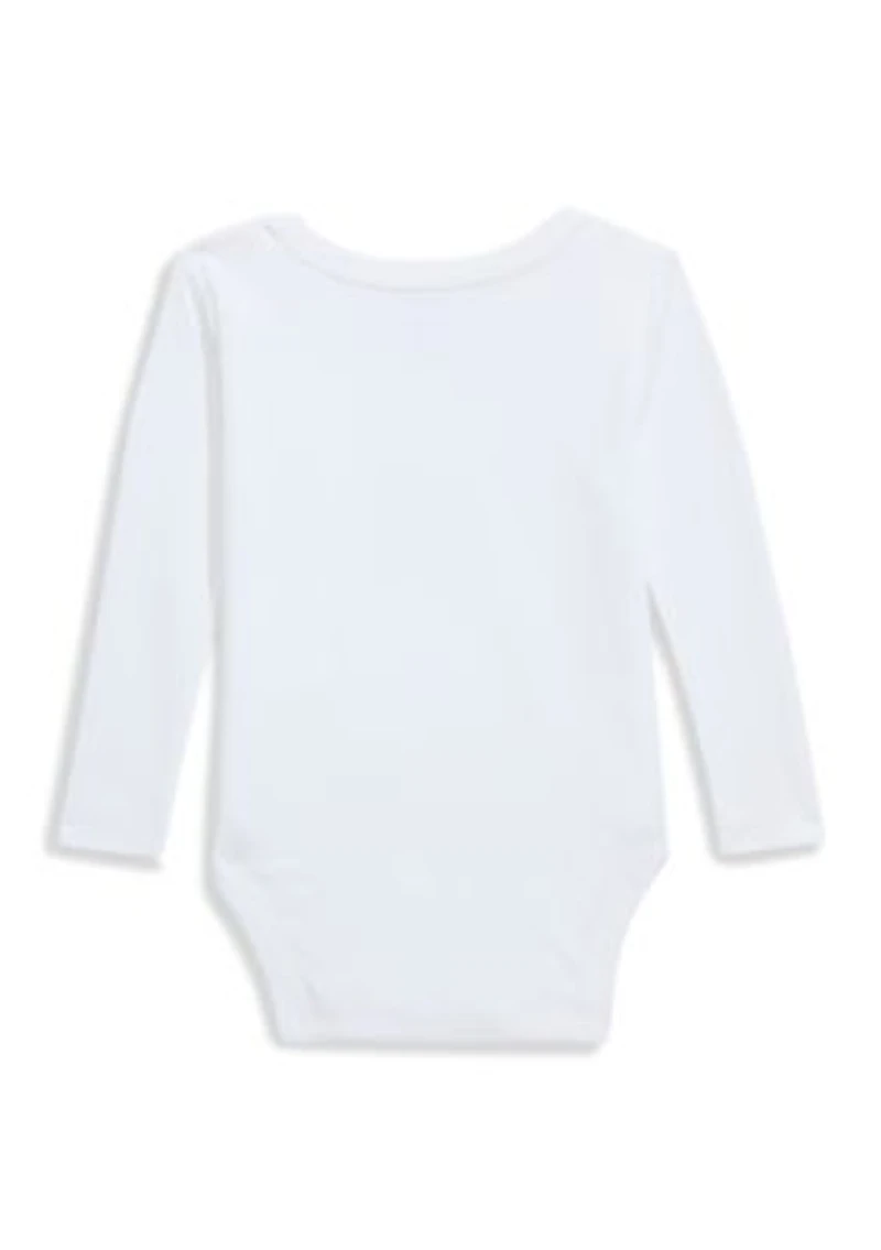 Baby Boys Puppy Logo Box Onesie